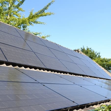 zonnepanelen Budel schuin dak budel